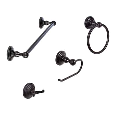 Sure-Loc BL-SET-PH1 Boulder 4 Piece Bathroom Package with 30" Towel