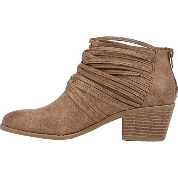 Barley Bootie Sand Oiled Fabric 