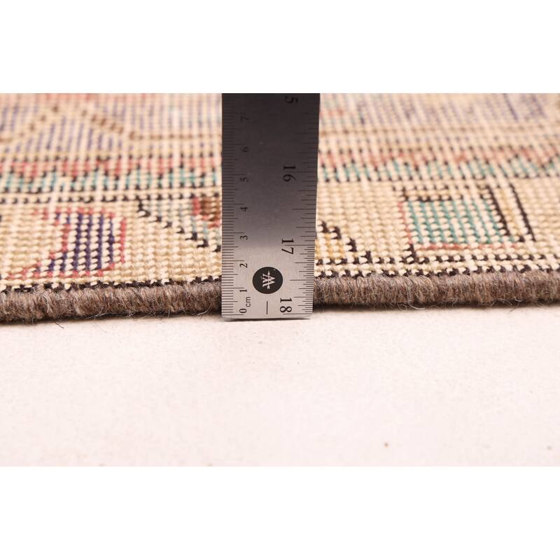 ECARPETGALLERY Hand-knotted Antalya Vintage Dark Copper Wool Rug - 7'10 x 10'8