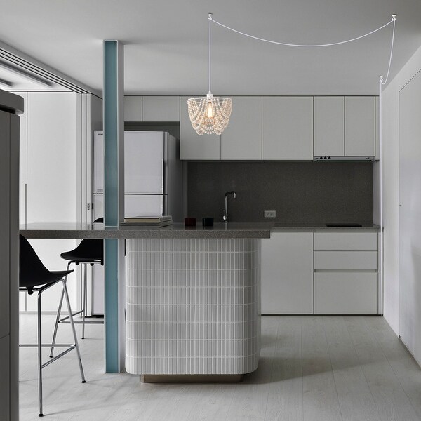 Whitewash pendant light clearance