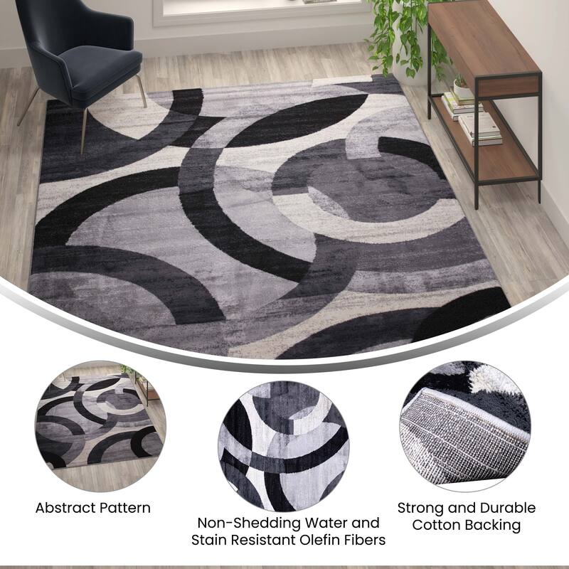 Modern Geometric Design Area Rug
