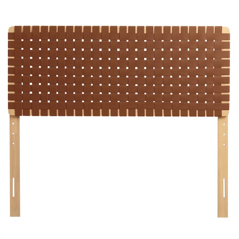 Sparta Twin/Full/Queen/King Vegan Leather Weave Headboard