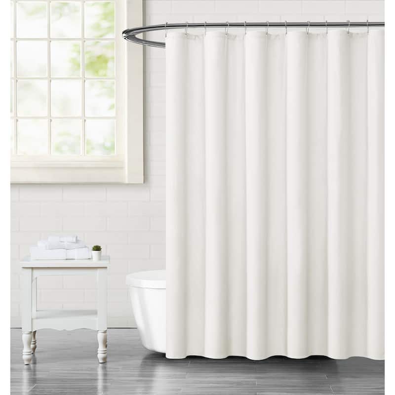 Truly Calm Embossed Fabric 70x72 Shower Liner