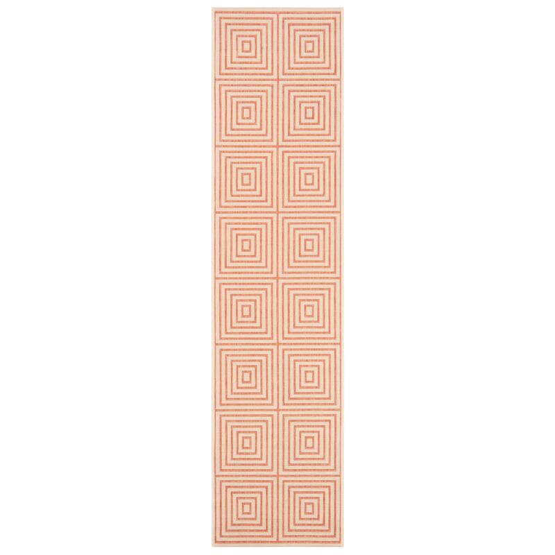 SAFAVIEH Linden Loris Indoor/ Outdoor Waterproof Patio Backyard Rug