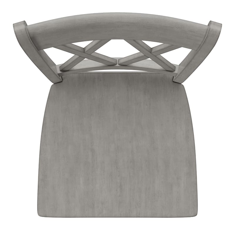 Eleanor X-Back Wood Counter Chairs (Set of 2) by iNSPIRE Q Classic