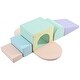 preview thumbnail 8 of 7, Soft Climb and Crawl Foam Playset 7 in 1,Soft Play Equipment Climb,Crawl Playground,Kids Crawling and Climbing Play Structure