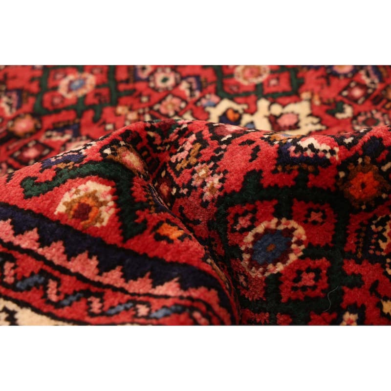 ECARPETGALLERY Hand-knotted Andelz Red Wool Rug - 2'6 x 9'10