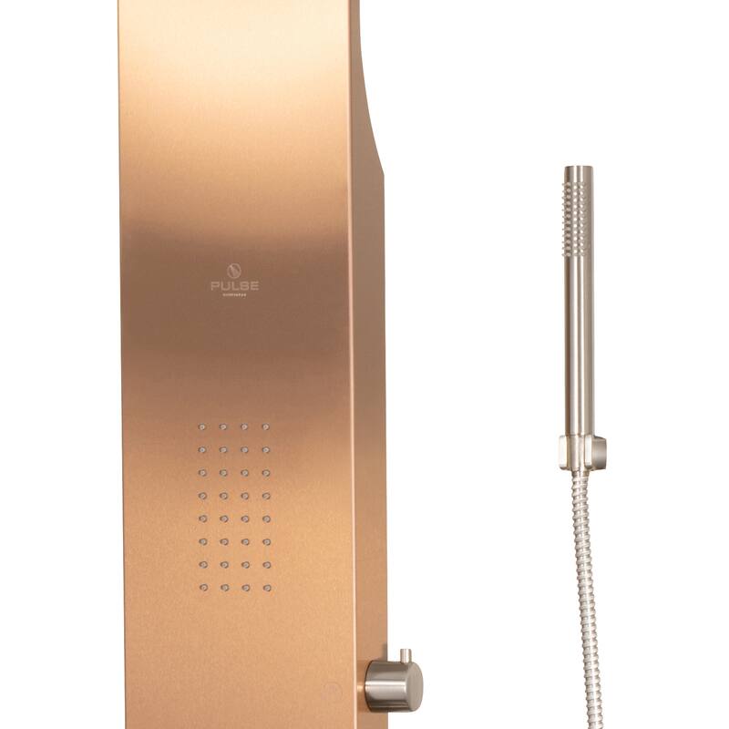 Santa Cruz 7-in ShowerSpa with Dual-function Rain and Waterfall Showerhead with Oversized Body Sprays and Handshower
