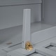 preview thumbnail 15 of 16, Murphy Bed Cabinet Bed with 2 Removable Shelves and USB Port-Full, Grey