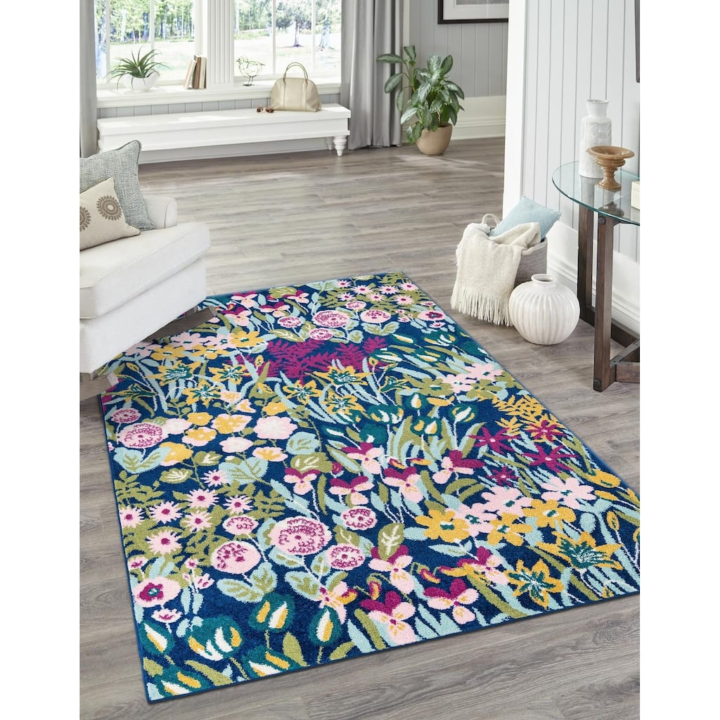 Contemporary Demdence Collection Area Rug