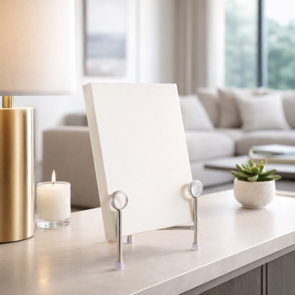 Decorative Object - Metal Acrylic Easel Stand