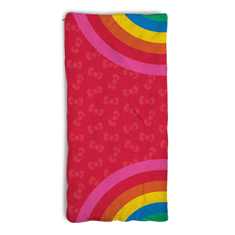 Sanrio Hello Kitty Slumber Kitty Cloud W/Sherpa Slumber Bag