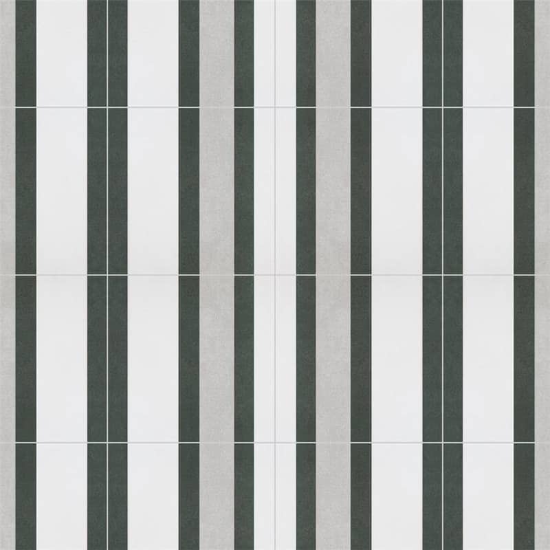Merola Tile Twenties Frame 7-3/4" x 7-3/4" Ceramic Floor and Wall Trim