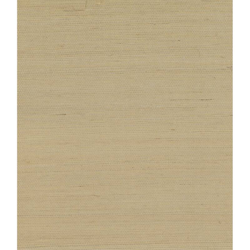 Seabrook Designs Bisque Sisal Grasscloth Unpasted Wallpaper - 36 in W x 24 ft. L - 36 in W x 24 ft. L - Bisque
