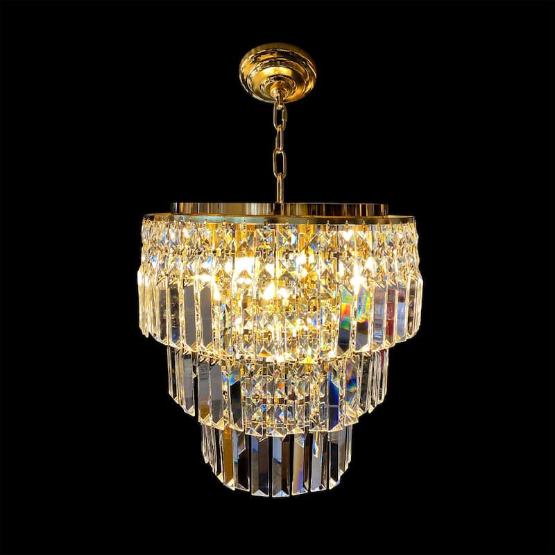Luxury Crystal Chandelier Flush Mount
