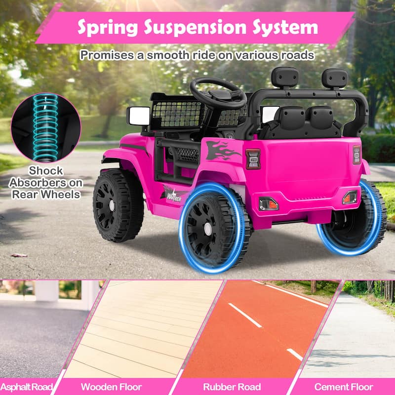 Costway 12V Kids Ride on Truck Car Battery Powered Electric Vehicle - See Details