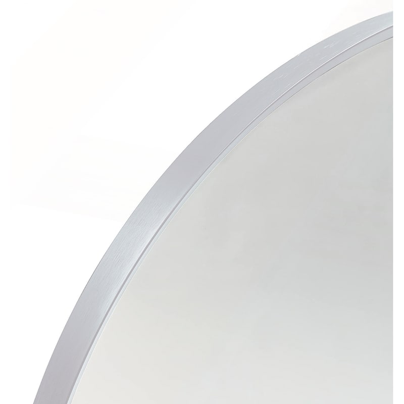 20x30 Inch Metal Framed Arched Bathrrom Mirror