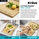 preview thumbnail 68 of 137, KRAUS Kore Workstation Drop-In Stainless Steel Kitchen Sink