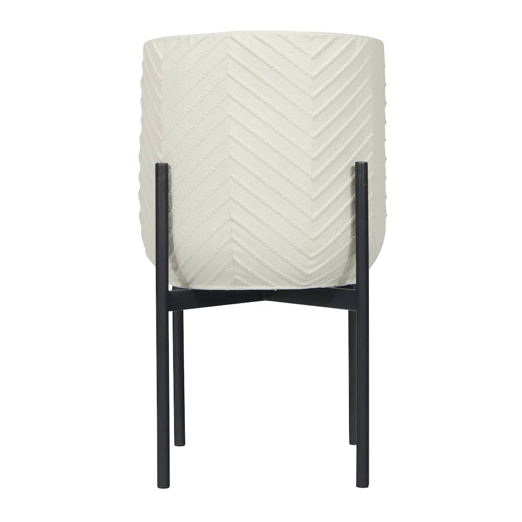 Metal Planter with Stand