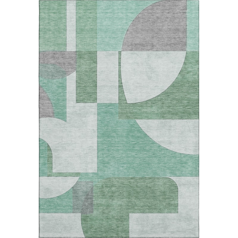 Premium Washable Super Soft Geo Modern Mayfield Rug