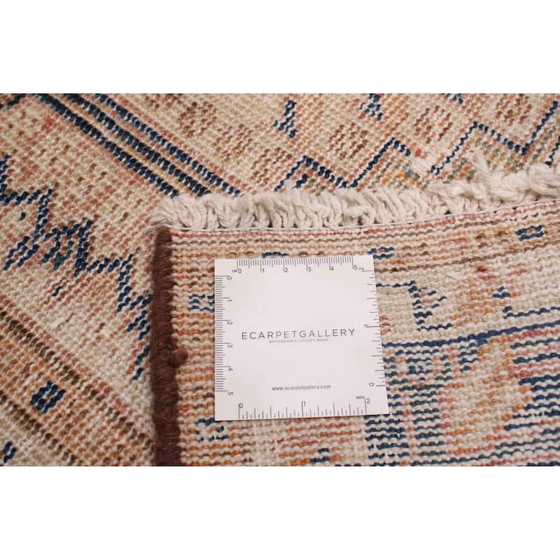 ECARPETGALLERY Hand-knotted Antalya Vintage Copper Wool Rug - 4'11 x 9'11