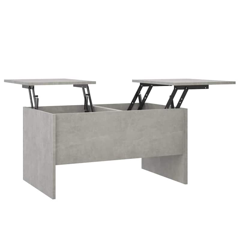 vidaXL Coffee Table Lift Top End Table Accent Side Sofa Table Engineered Wood - 31.5" x 19.7" x 16.7"