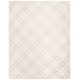 preview thumbnail 17 of 55, SAFAVIEH Handmade Himalaya Kelsie Modern Wool Rug 10' x 14' - Ivory/Silver - Rectangle