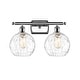 preview thumbnail 28 of 28, Innovations Lighting Athens Water Glass 2 Light 18" Bath Vanity Light Polished Chrome