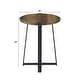 preview thumbnail 11 of 10, Middlebrook Barnett Round Metal Wrap Side Table