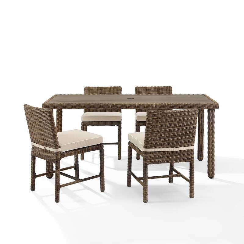 Crosley Bradenton 5Pc Outdoor Wicker Dining Set