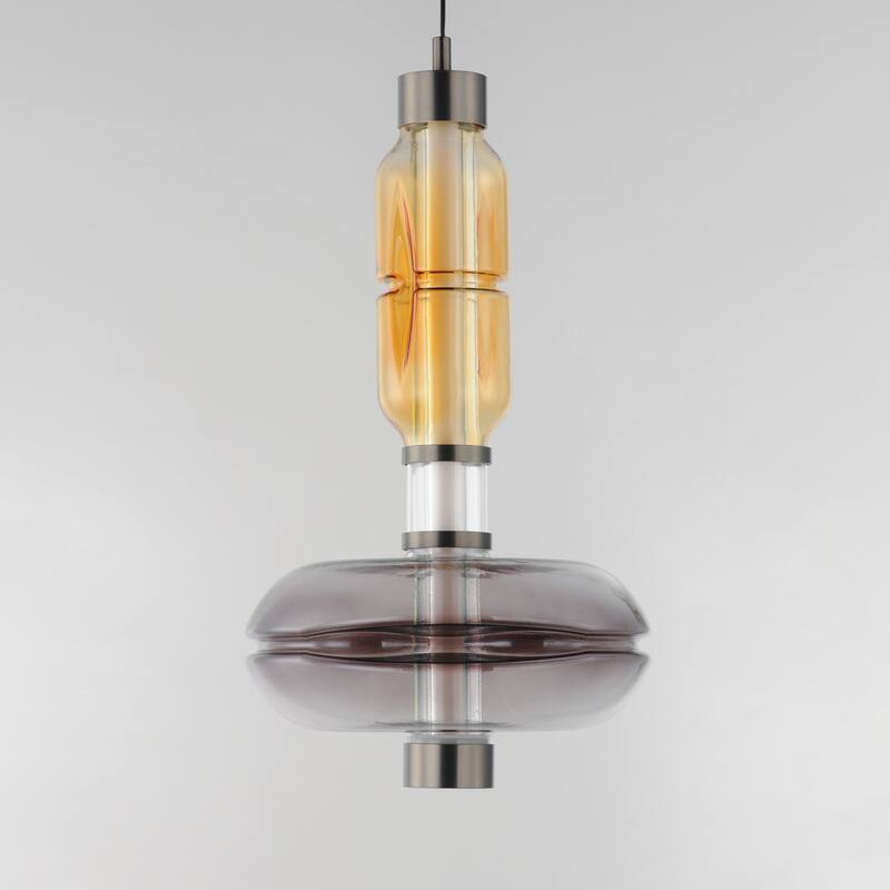 Studio M SM18592 Gusto 22" Tall LED Abstract Pendant with Hand-Blown