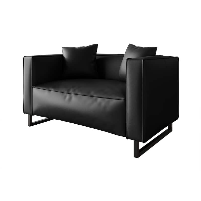 CraftPorch Mid Century Modern 2- Pieces Upholstered Living Room Set