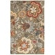 preview thumbnail 27 of 27, SAFAVIEH Handmade Blossom Teobalda Contemporary Wool Rug 3' x 5' - Green/Red - Rectangle