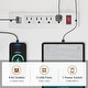 preview thumbnail 5 of 36, 67" L Gaming Shaped Desk Storage Shelves Power Outlet 2 Drawers