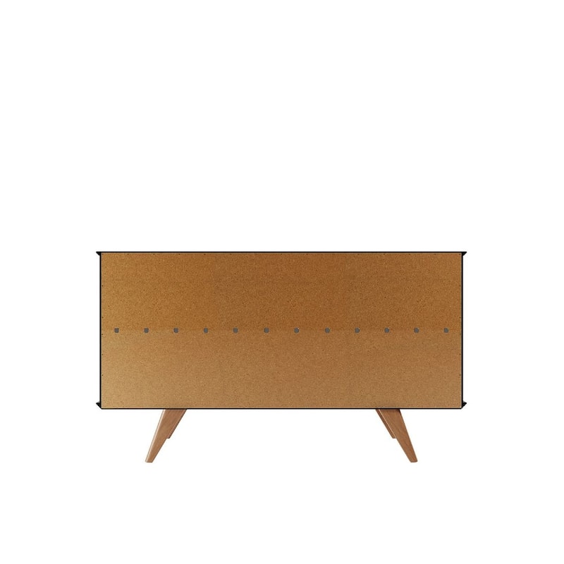 Manhattan Comfort Tudor 53.15 Sideboard with 4 Shelves