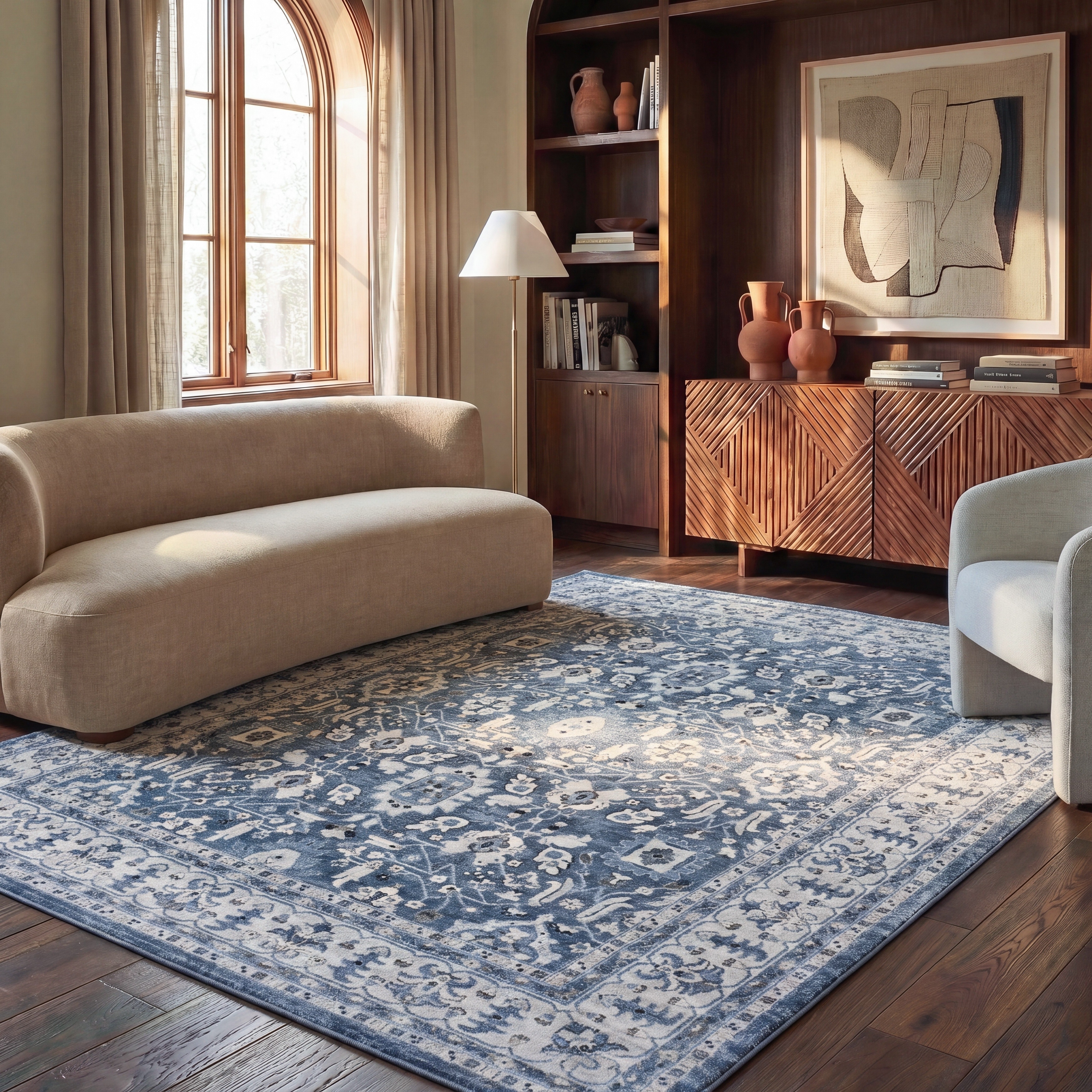 SAFAVIEH Charleston Svantje Vintage Boho Oriental Rug
