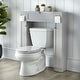 preview thumbnail 15 of 13, Simple Living Space Saver Bathroom Storage Cabinet grey