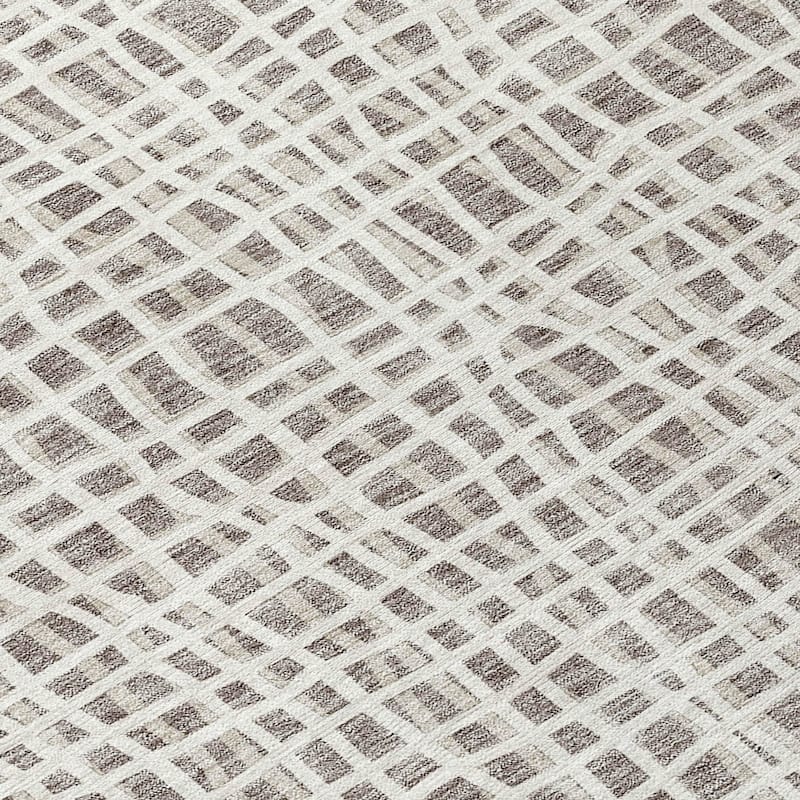 Machine Washable Indoor/ Outdoor Chantille Abstract Modern Rug