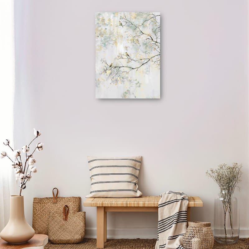 Perched II By Studio Arts Canvas Art Print