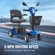 preview thumbnail 8 of 26, Mobility Scooter for Adults & Seniors - Folding Electric Powered Mobility Scooter
