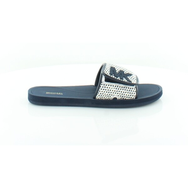 michael kors slides womens navy