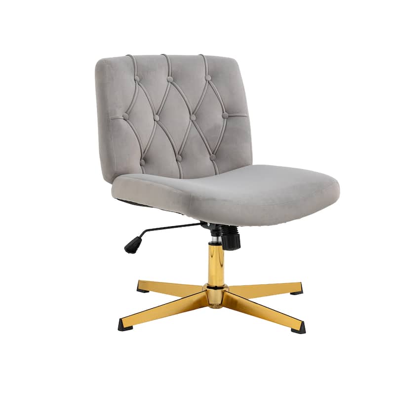 Home Office Desk Chair, Vanity Chair, Modern Adjustable Computer Executive Chair Swivel Task Chair