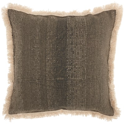 Mina Victory Stonewash Throw Pillow