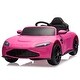 preview thumbnail 14 of 29, 12V Ride on Sports Car for Kids Licensed Aston Martin Battery Powered Car Pink