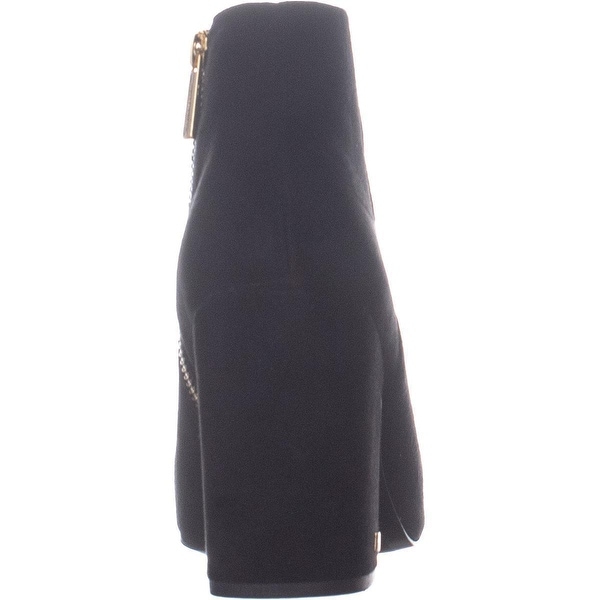 michael michael kors women's elaine block heel booties