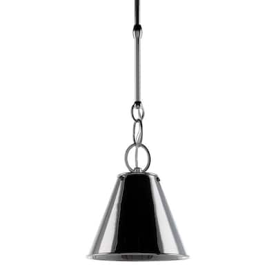 Altamont 1 Light Pendant in Polished Nickel