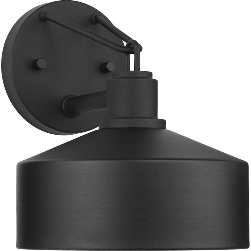 Progress Lighting P560301 Precinct 10" Tall Wall Sconce - Textured Black