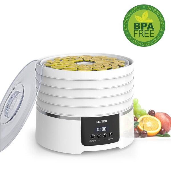Mliter Digital Food Dehydrator Electric Food Preserver Vegetable Flower Snack Dryer