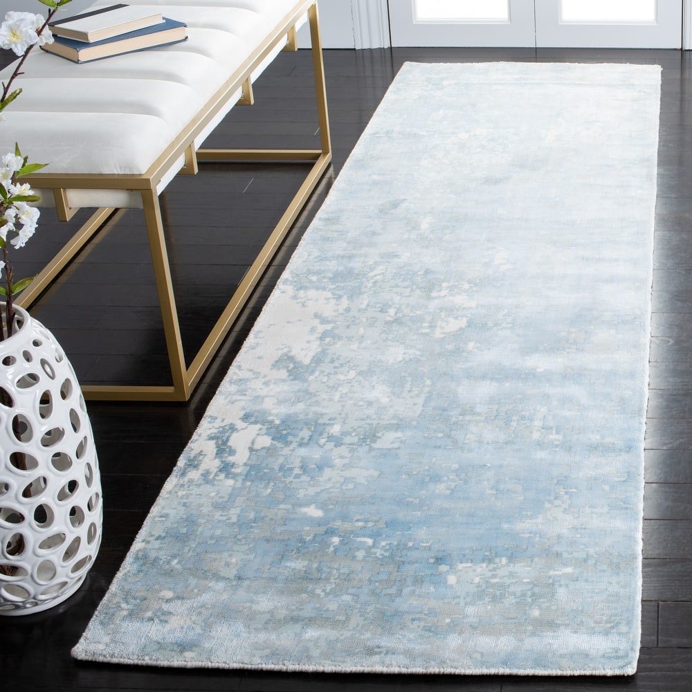 SAFAVIEH Handmade Mirage Selvie Modern Abstract Viscose Rug