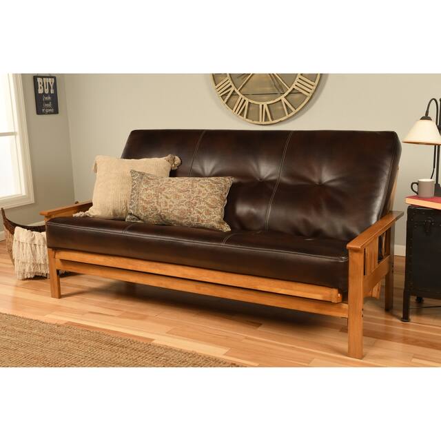 Somette High-density Foam Full-size Replacement Futon Mattress Only - Oregon Trail Java
